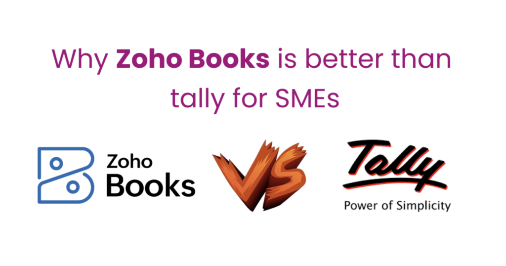 Why Zoho Books is a Rockstar compared to Tally?